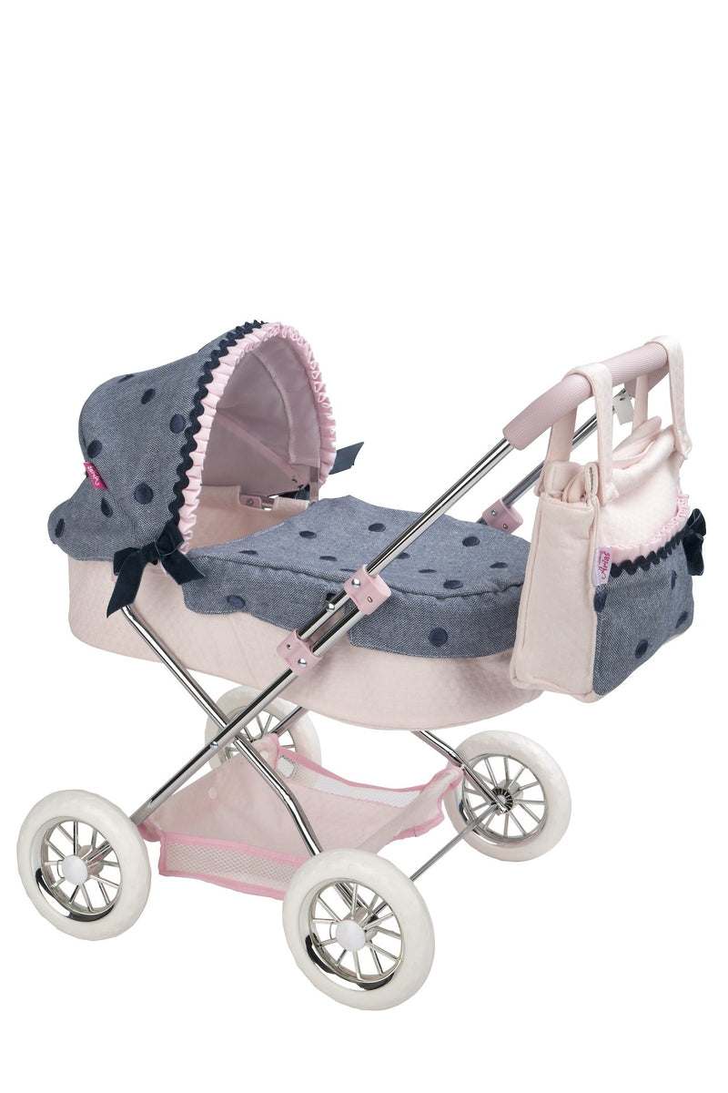 Arias Carrito Coche Capota De Muñecas Lucía Con Bolso Y Sombrilla Altura  Manillar 90cm con Ofertas en Carrefour