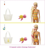 MUÑECA BARBIE COLOR REVEAL CON ESPUMA PIÑA GTN17 MATTEL