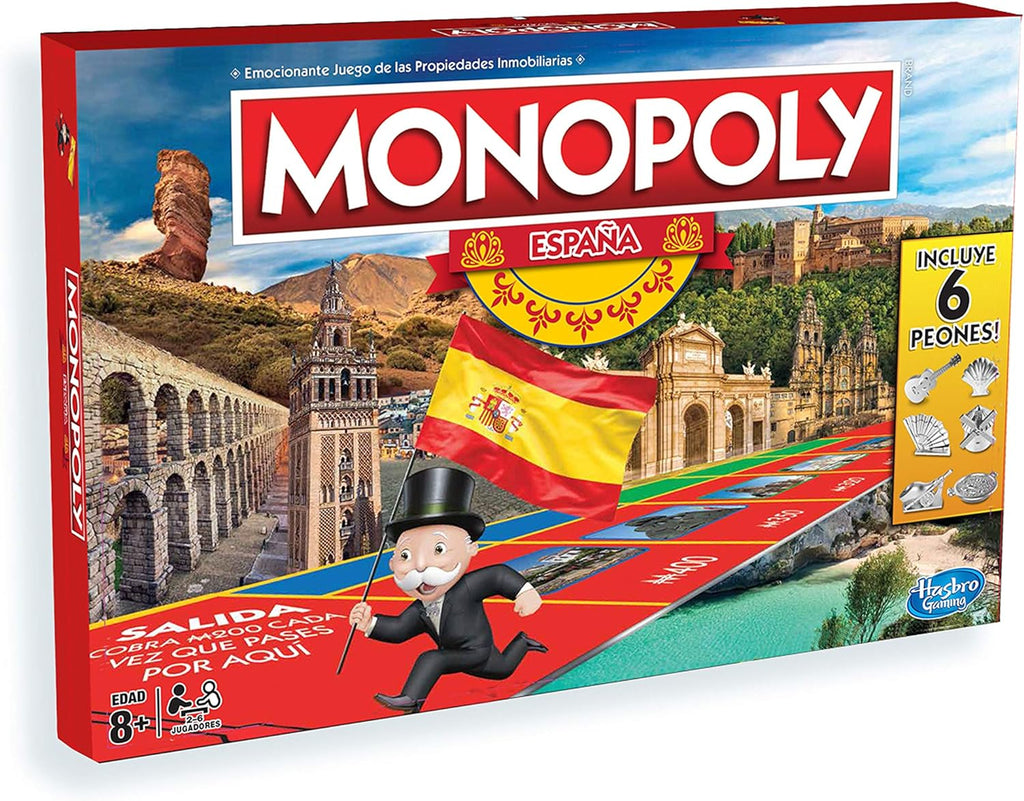 Monopoly Clásico Barcelona UN JUEGO de Hasbro