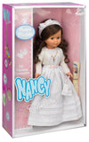 Muñeca Nancy Comunión con el pelo moreno