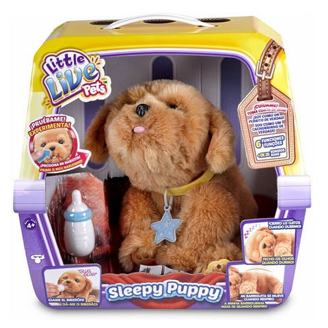 Perrito Sleepy Puppy - Famosa Little Live Pets